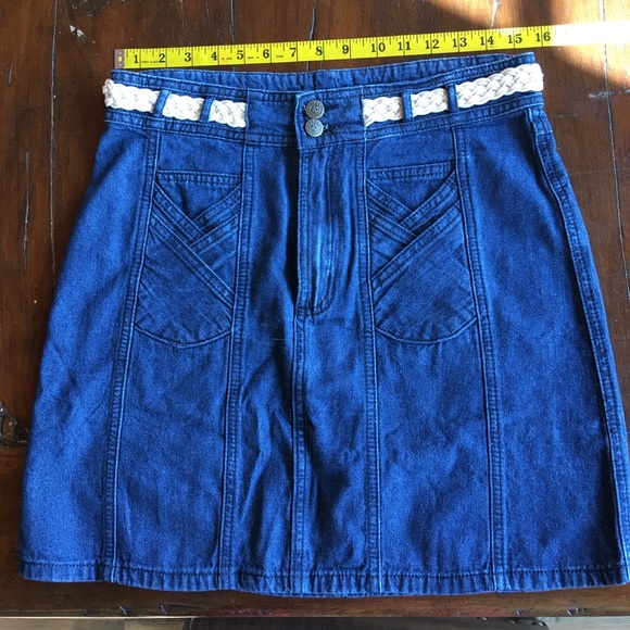 Spell & the Gypsy Boulevard Denim Mini Skirt - Picture 4 of 10